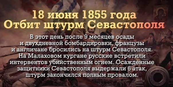 Памятная дата военной истории России.